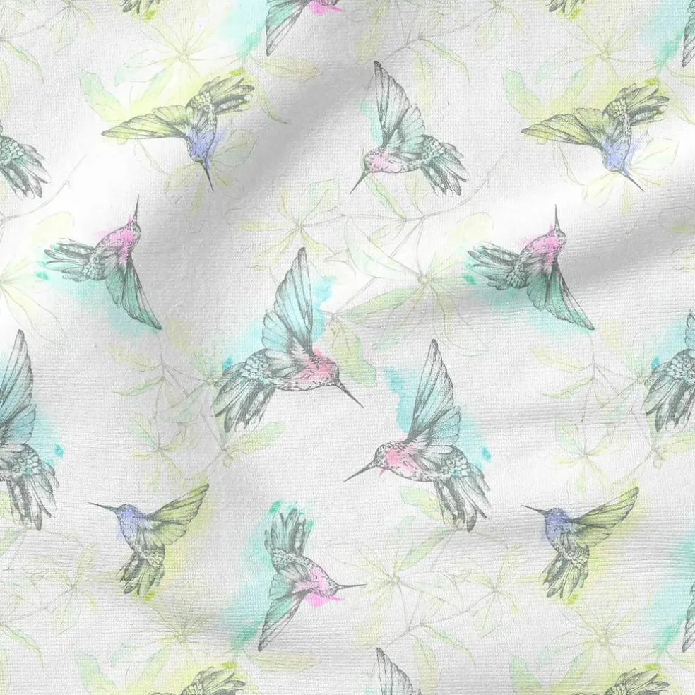 Fabric Editions Hummingbird Cotton Fabric
