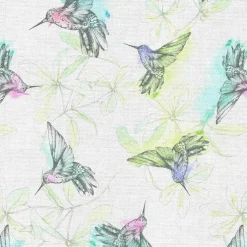 Fabric Editions Hummingbird Cotton Fabric