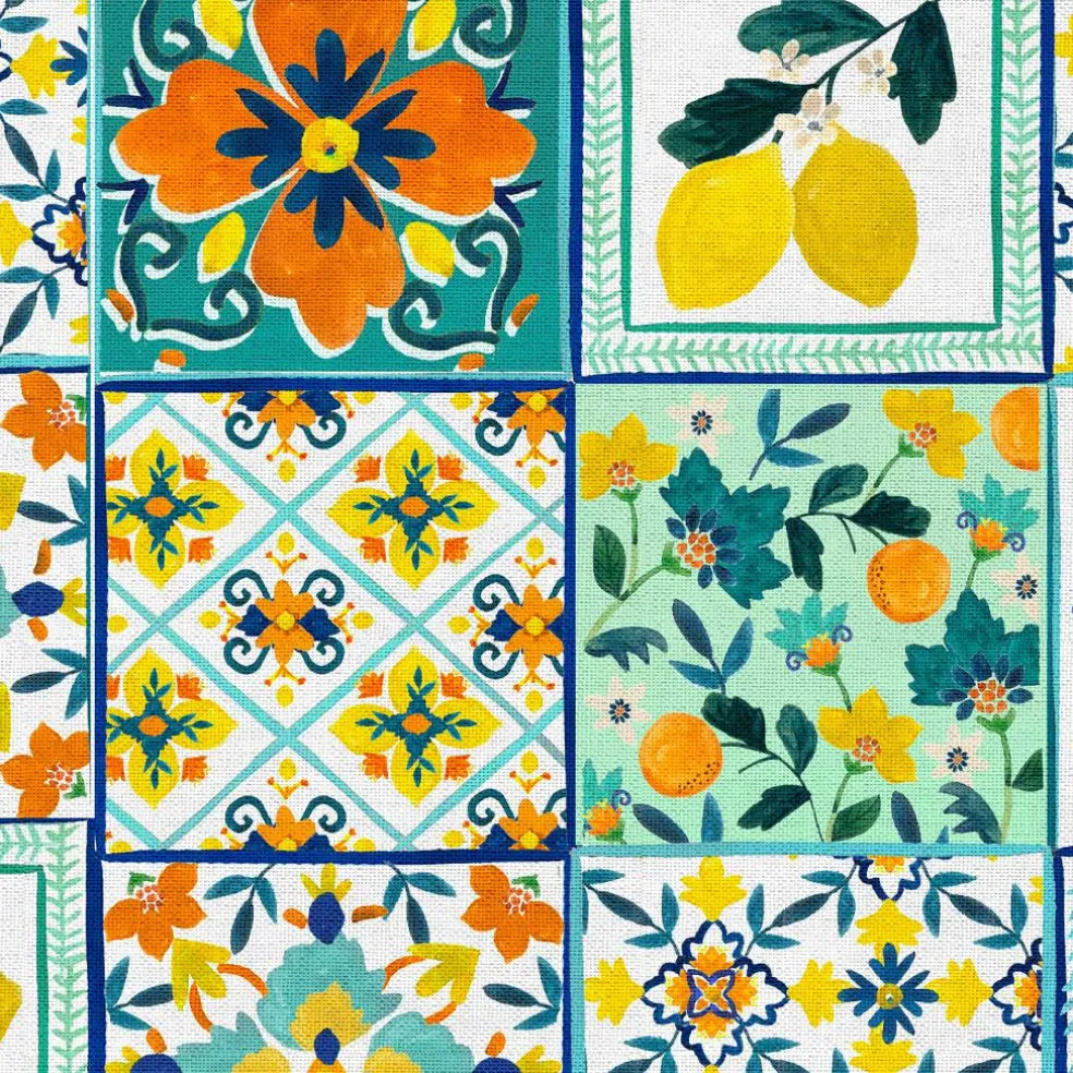 Fabric Editions Orchard Tile Cotton Fabric