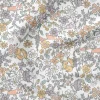 Fabric Editions White Peekaboo Cuties Cotton Fabric