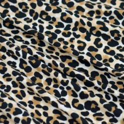 Fabric Merchants Leopard Print Double Brushed Stretch Fabric
