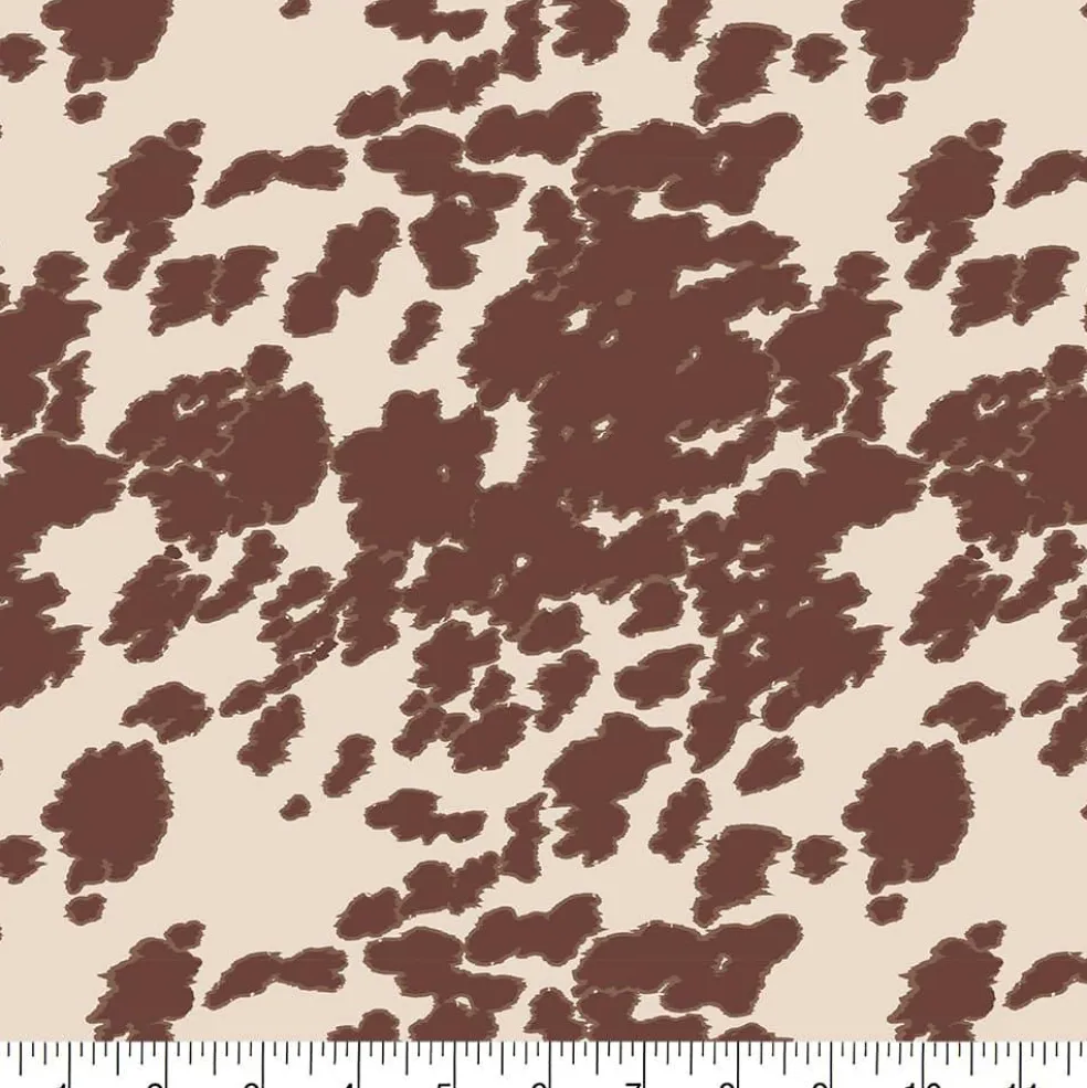 Fabric Traditions Cow Hide Cotton Quilting Fabric