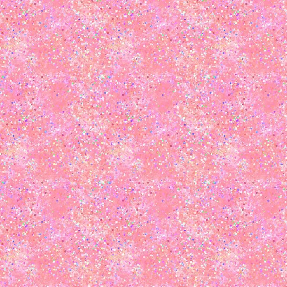 Fabric Traditions Pink Confetti Cotton Quilting Fabric