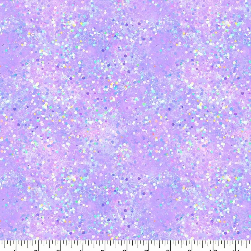 Fabric Traditions Purple Confetti Cotton Quilting Fabric