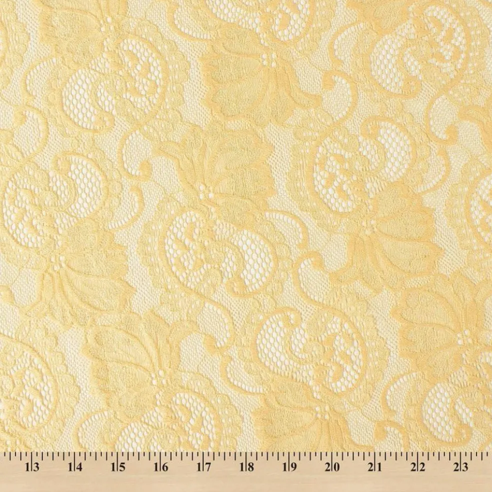 Fabric Wholesale Direct Floral Victoria Stretch Lace Fabric
