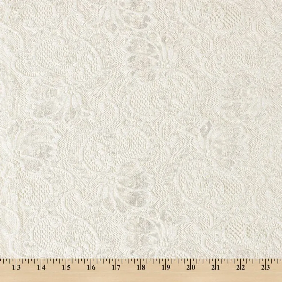 Fabric Wholesale Direct Floral Victoria Stretch Lace Fabric