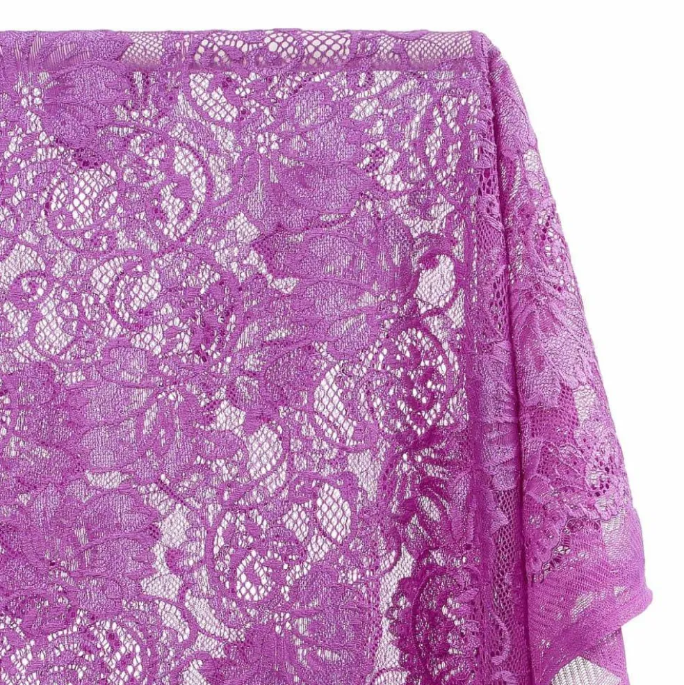Fabric Wholesale Direct Floral Victoria Stretch Lace Fabric