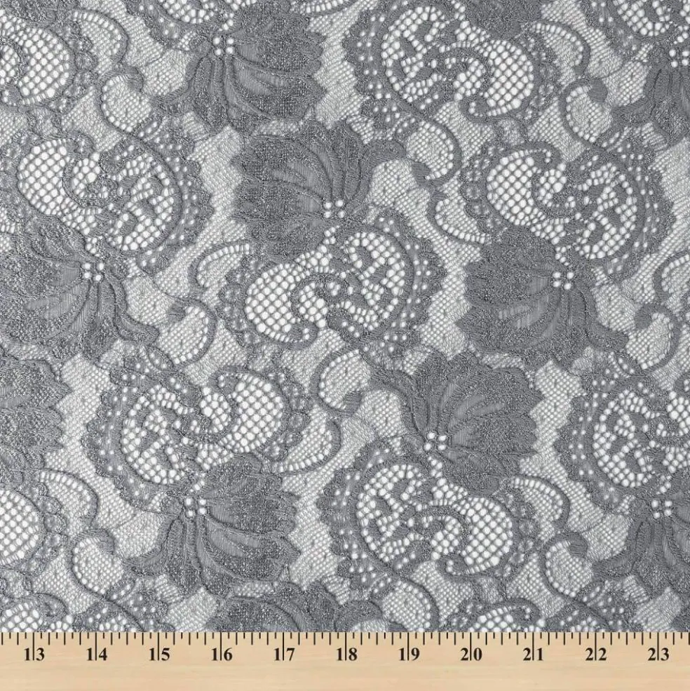 Fabric Wholesale Direct Floral Victoria Stretch Lace Fabric