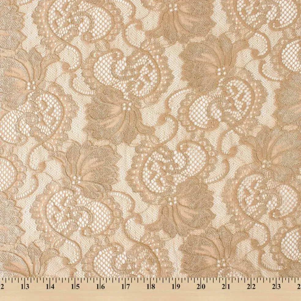 Fabric Wholesale Direct Floral Victoria Stretch Lace Fabric
