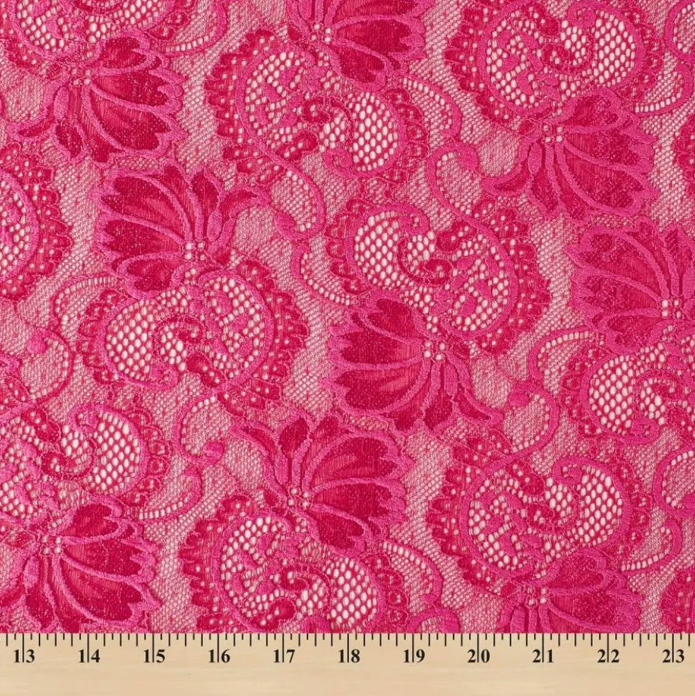 Fabric Wholesale Direct Floral Victoria Stretch Lace Fabric