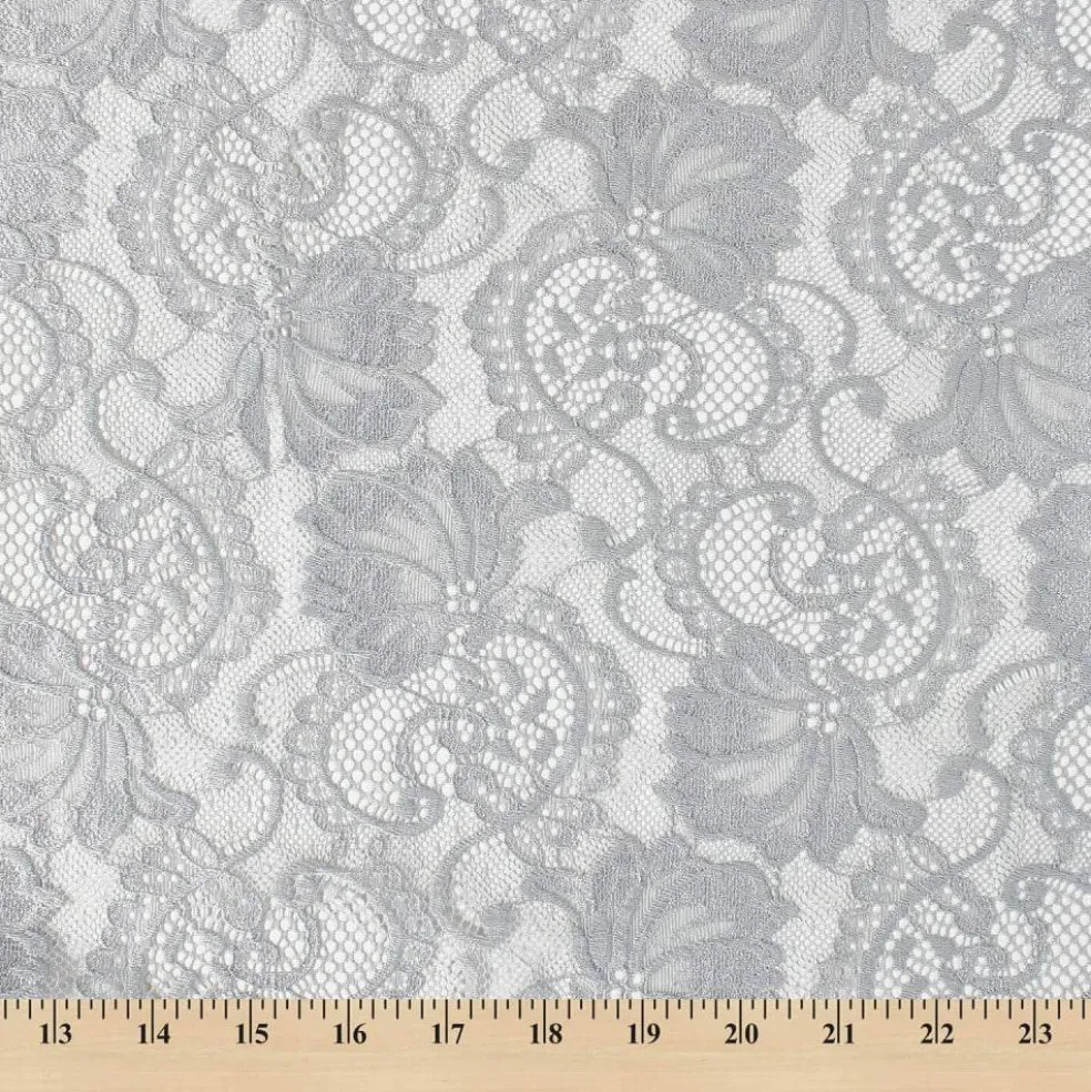 Fabric Wholesale Direct Floral Victoria Stretch Lace Fabric