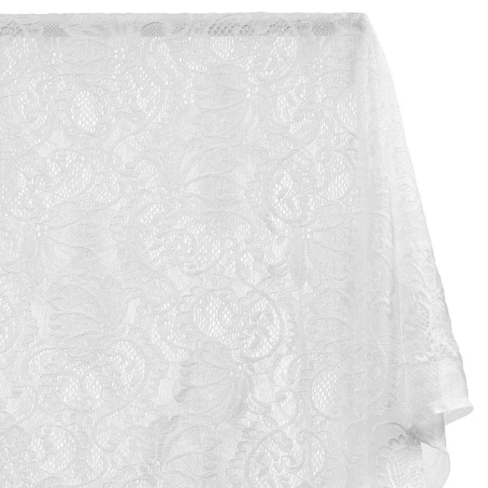 Fabric Wholesale Direct Floral Victoria Stretch Lace Fabric