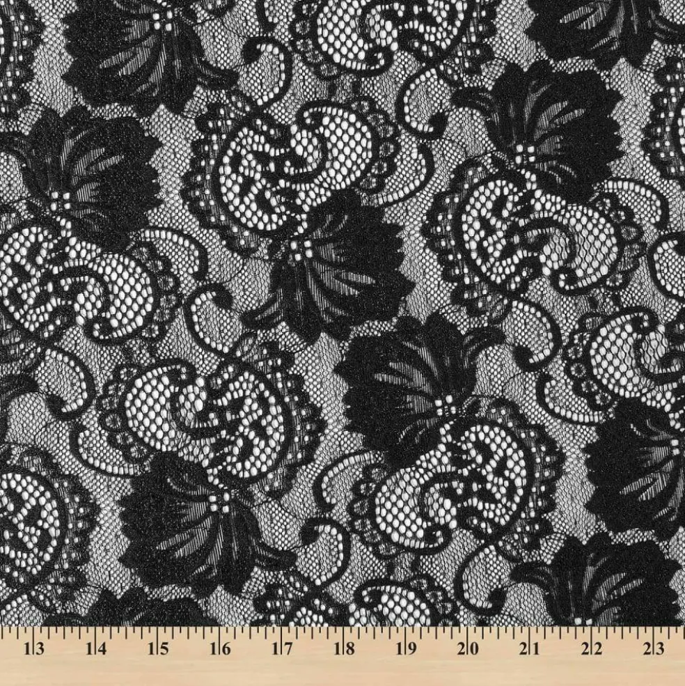 Fabric Wholesale Direct Floral Victoria Stretch Lace Fabric