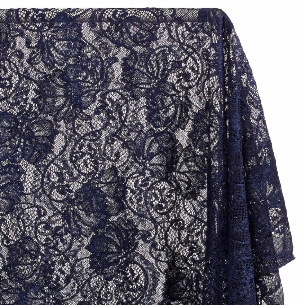 Fabric Wholesale Direct Floral Victoria Stretch Lace Fabric