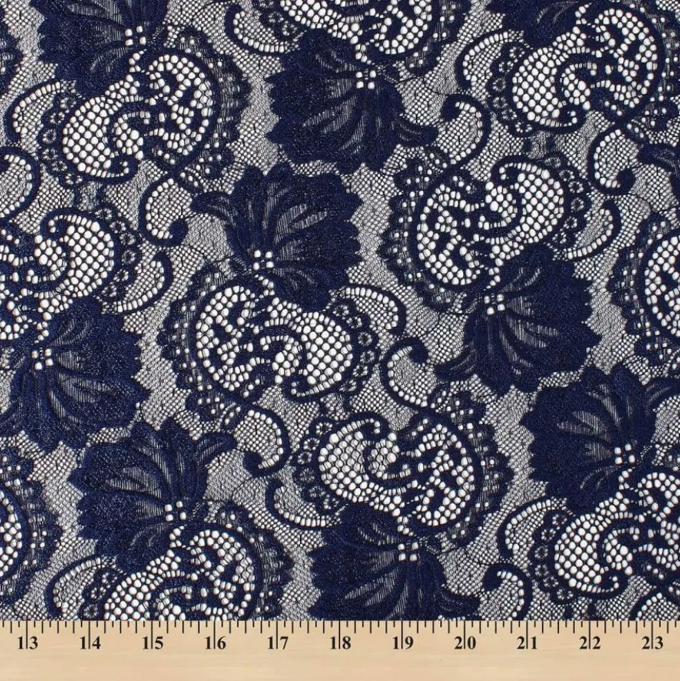 Fabric Wholesale Direct Floral Victoria Stretch Lace Fabric