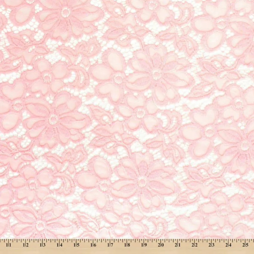 Fabric Wholesale Direct Floral Florence Stretch Lace Fabric