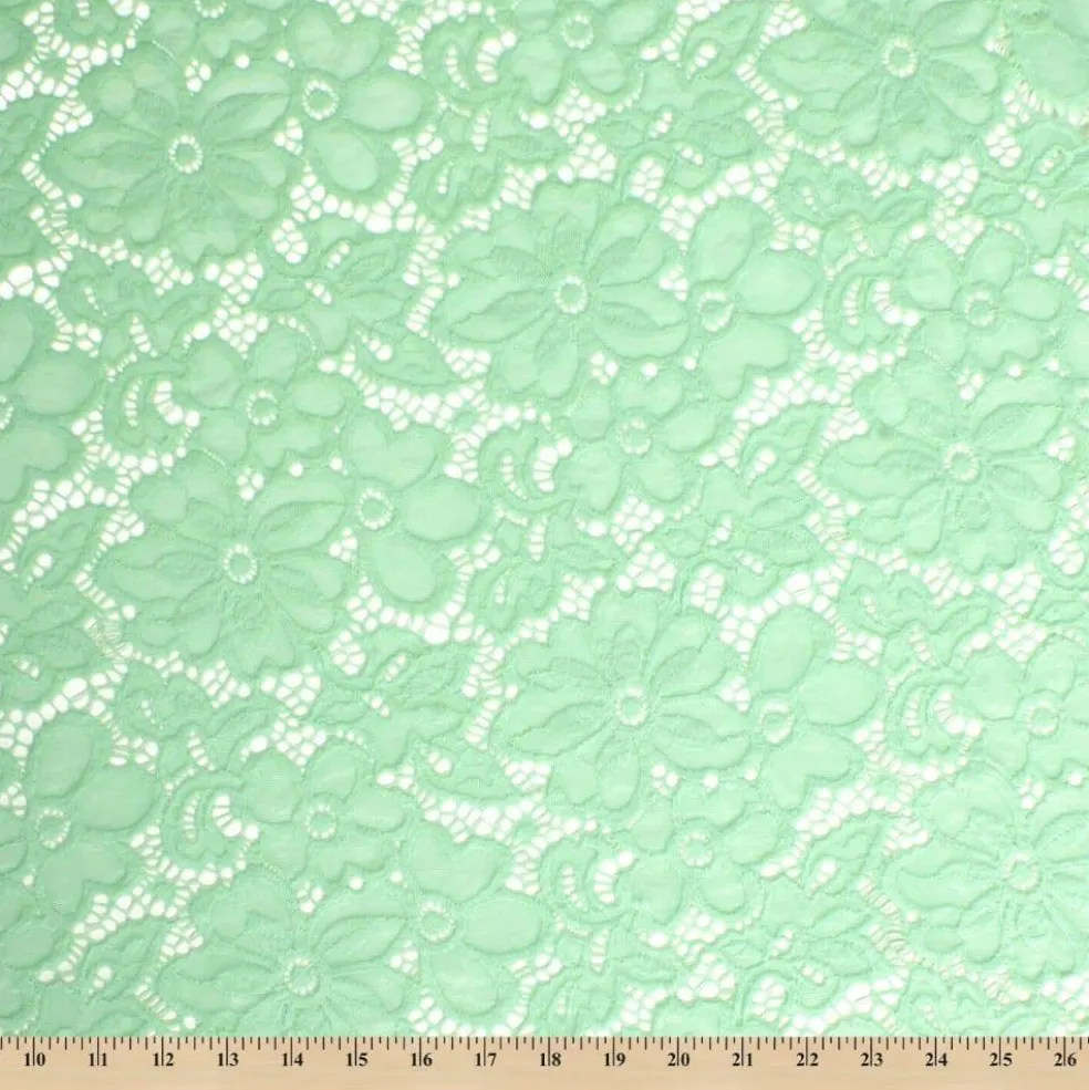 Fabric Wholesale Direct Floral Florence Stretch Lace Fabric