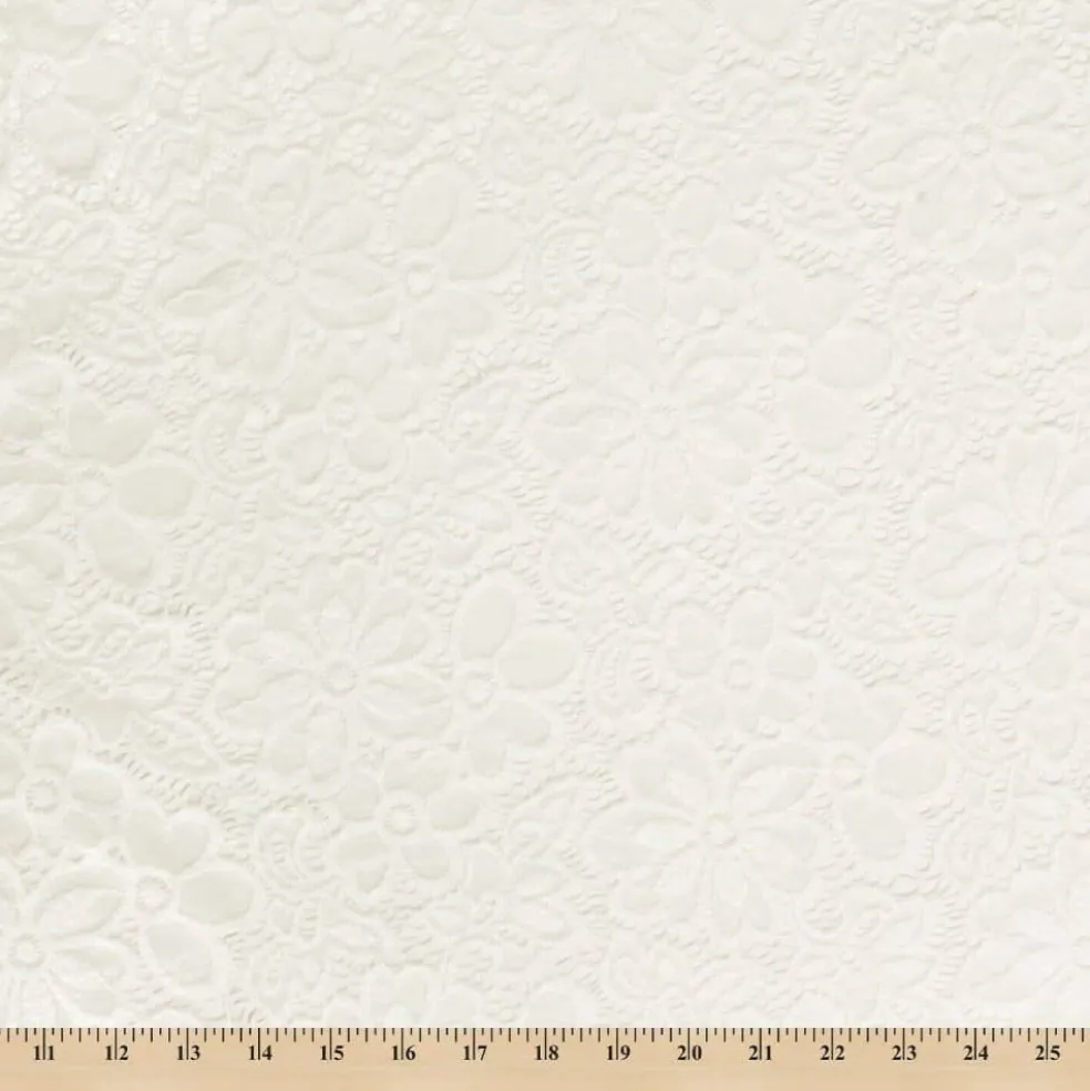 Fabric Wholesale Direct Floral Florence Stretch Lace Fabric
