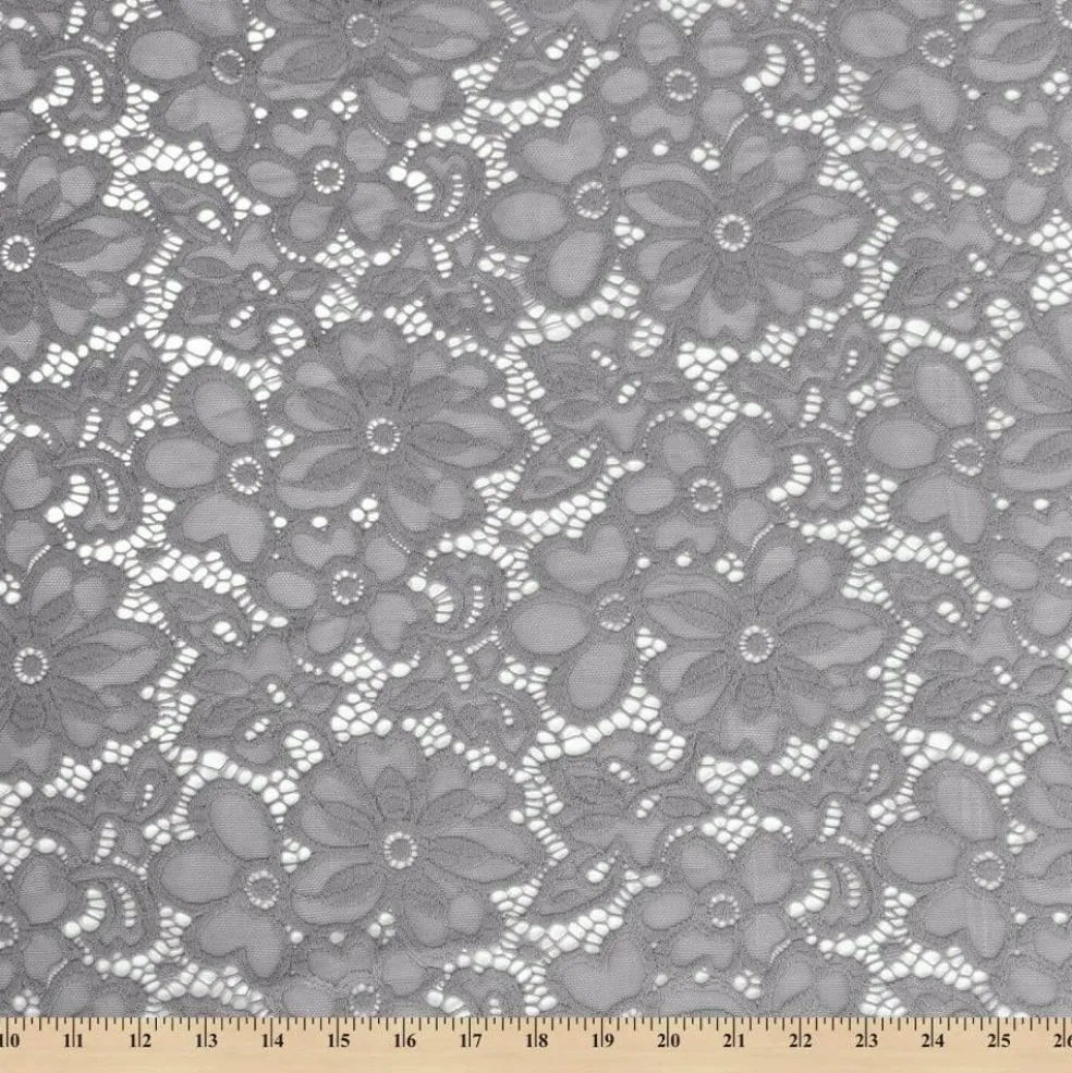 Fabric Wholesale Direct Floral Florence Stretch Lace Fabric