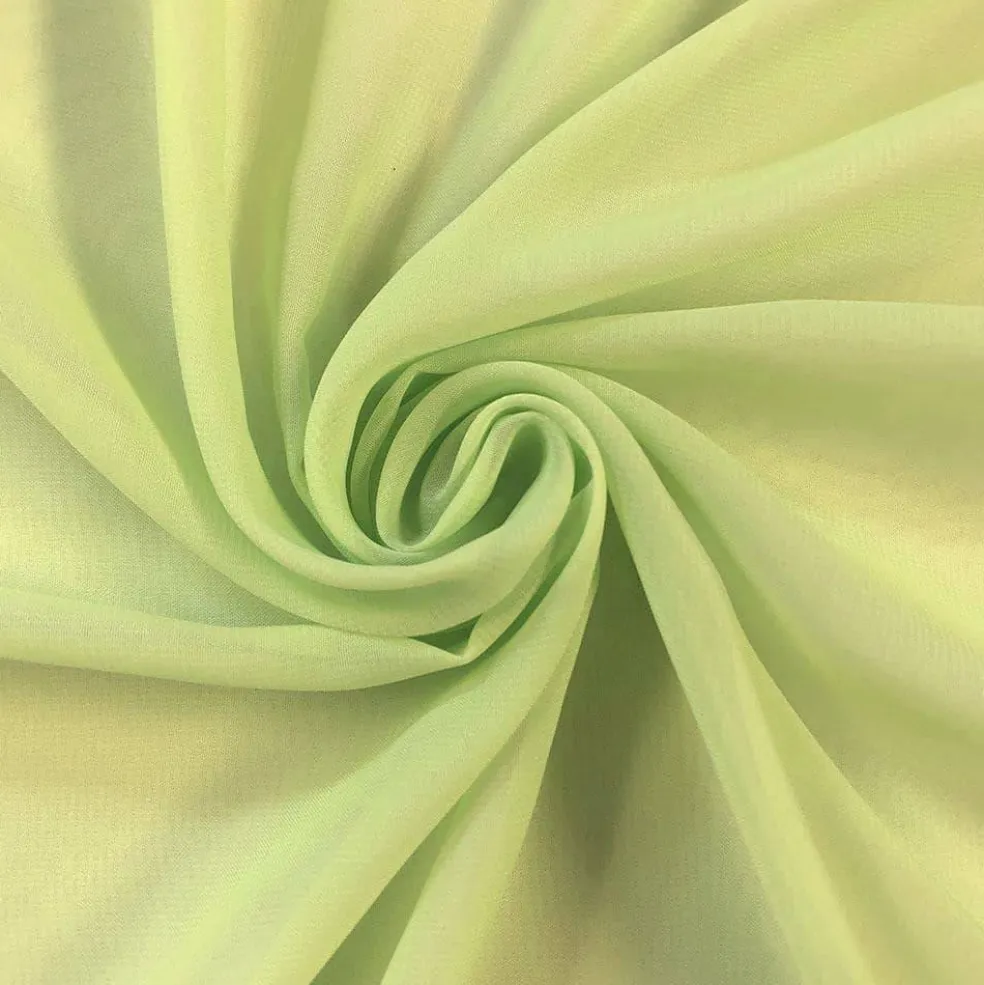 Fabric Wholesale Direct Sheer Chiffon Fabric