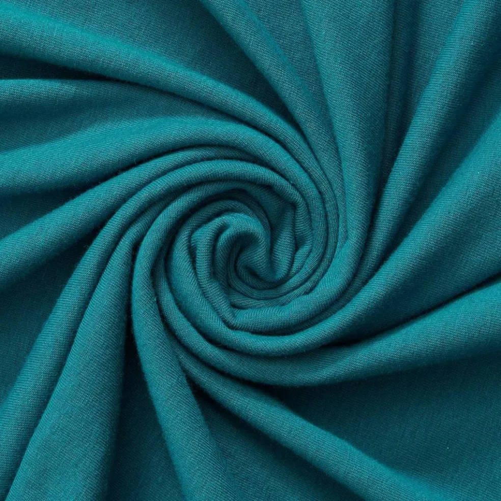 Fabric Wholesale Direct Soft Texture Stretch Cotton Spandex Jersey Fabric