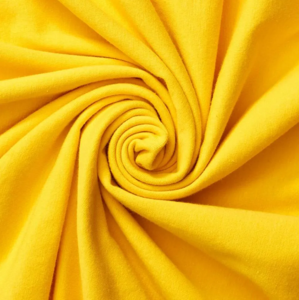 Fabric Wholesale Direct Soft Texture Stretch Cotton Spandex Jersey Fabric