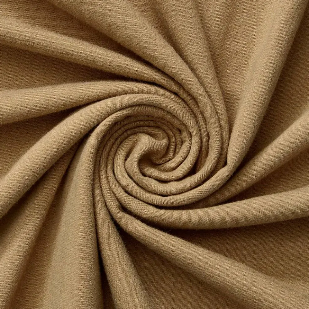 Fabric Wholesale Direct Soft Texture Stretch Cotton Spandex Jersey Fabric