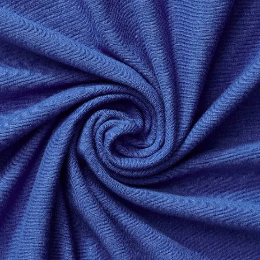 Fabric Wholesale Direct Soft Texture Stretch Cotton Spandex Jersey Fabric