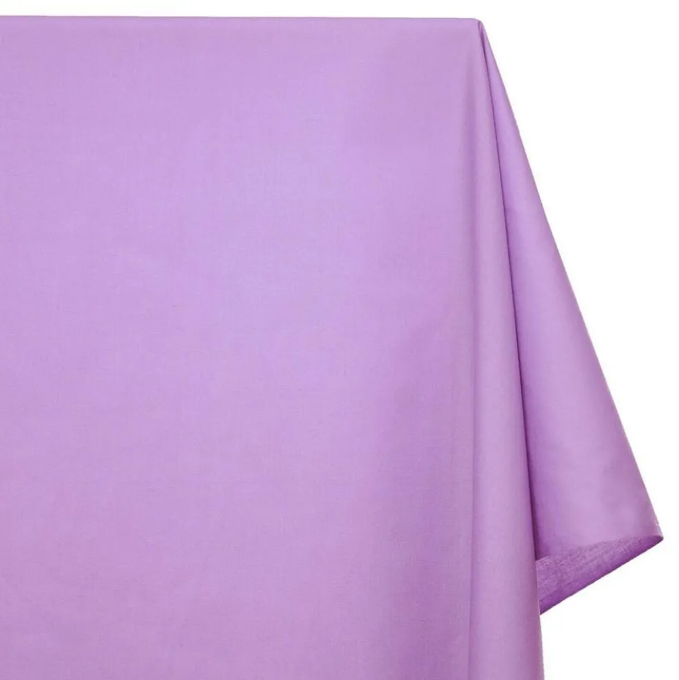 Fabric Wholesale Direct Solid Lightweight Cotton Polyester Blend Broadcloth Fabric
