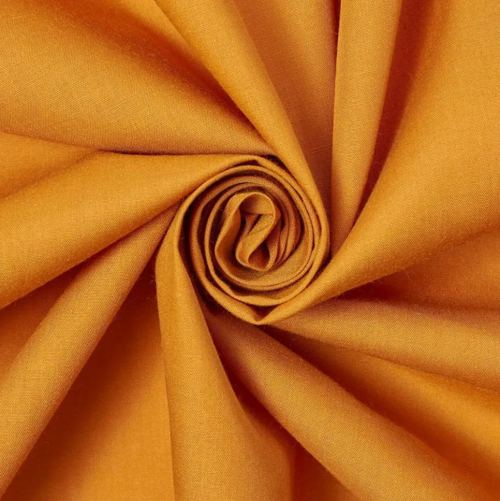 Fabric Wholesale Direct Solid Lightweight Cotton Polyester Blend Broadcloth Fabric