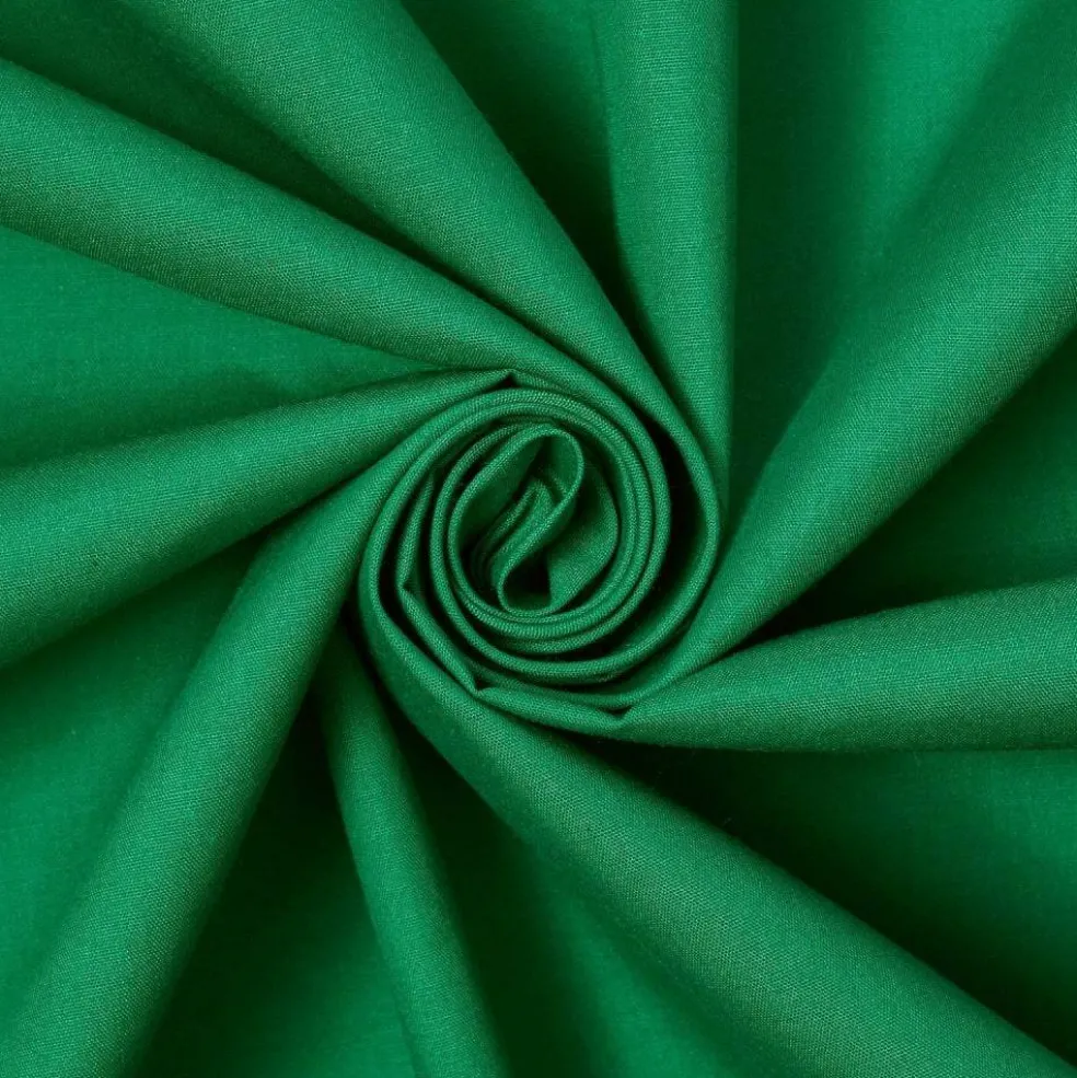 Fabric Wholesale Direct Solid Lightweight Cotton Polyester Blend Broadcloth Fabric