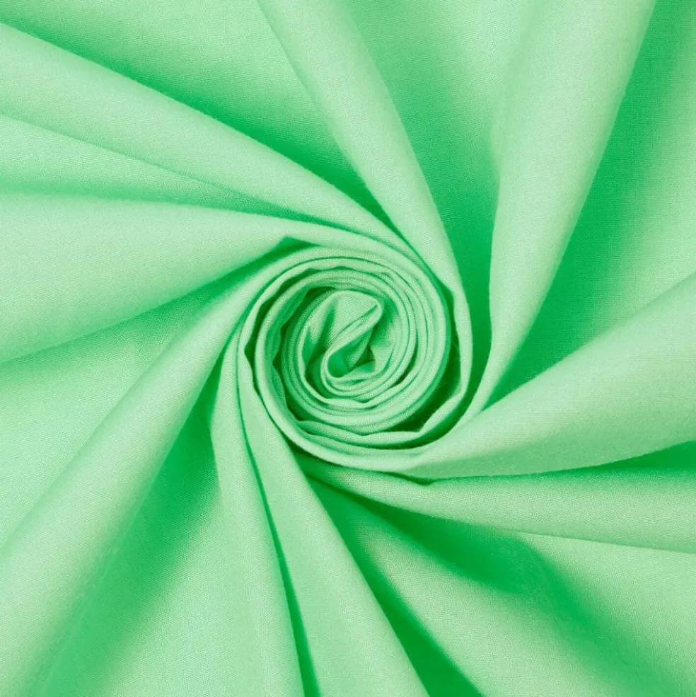 Fabric Wholesale Direct Solid Lightweight Cotton Polyester Blend Broadcloth Fabric