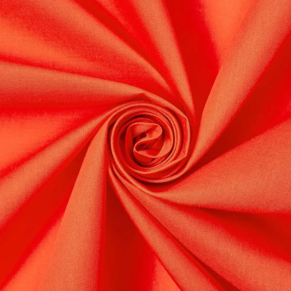 Fabric Wholesale Direct Solid Lightweight Cotton Polyester Blend Broadcloth Fabric