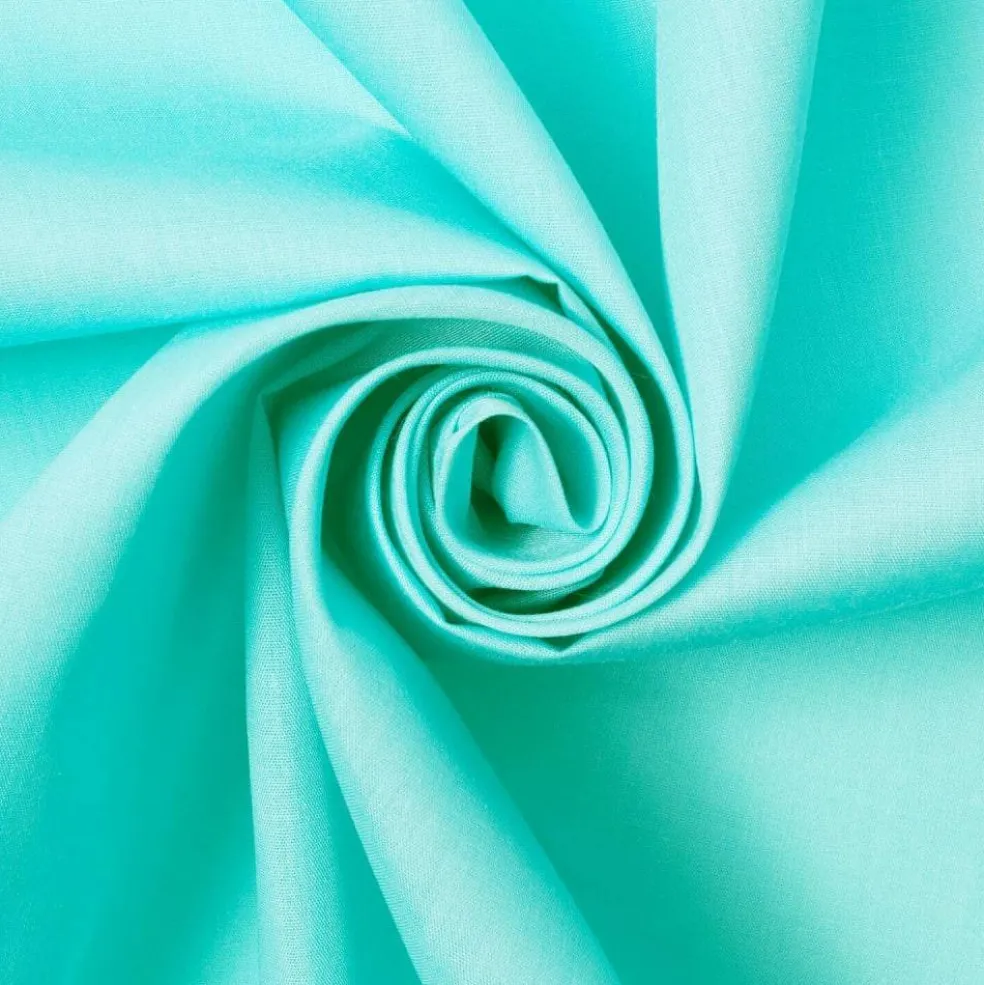 Fabric Wholesale Direct Solid Lightweight Cotton Polyester Blend Broadcloth Fabric
