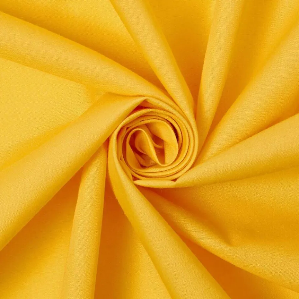 Fabric Wholesale Direct Solid Lightweight Cotton Polyester Blend Broadcloth Fabric