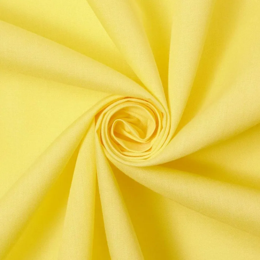 Fabric Wholesale Direct Solid Lightweight Cotton Polyester Blend Broadcloth Fabric
