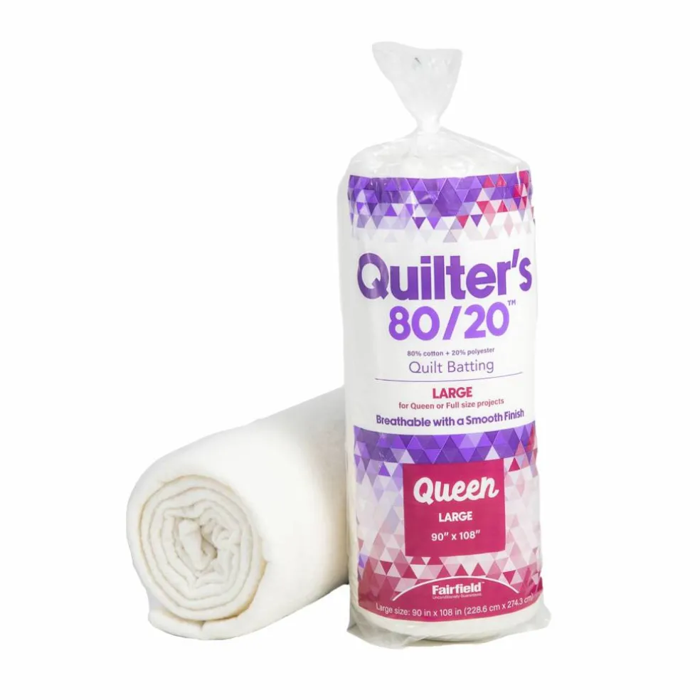 Fairfield™ Quilter's 80/20™ 90" x 108" Queen Quilt Batting
