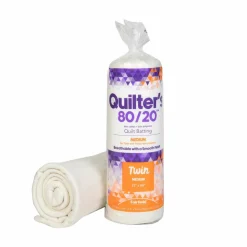 Fairfield™ Quilter's 80/20™ 72" x 90" Twin Quilt Batting