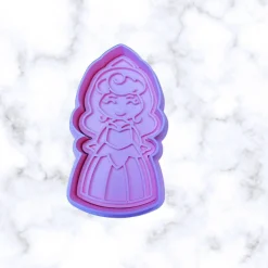 fairy Tale Princess and  Princess friends and Carriage Cookie cutter and stamps fondant cutter