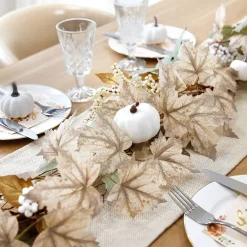 Fall Decorations for Home - 6Ft Autumn Maples Leaf Pumpkin Berry Garland