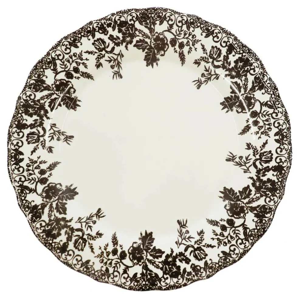 11" Fall Floral Ceramic Serving Plate by Ashland®