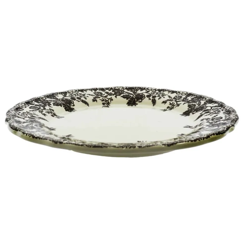11" Fall Floral Ceramic Serving Plate by Ashland®