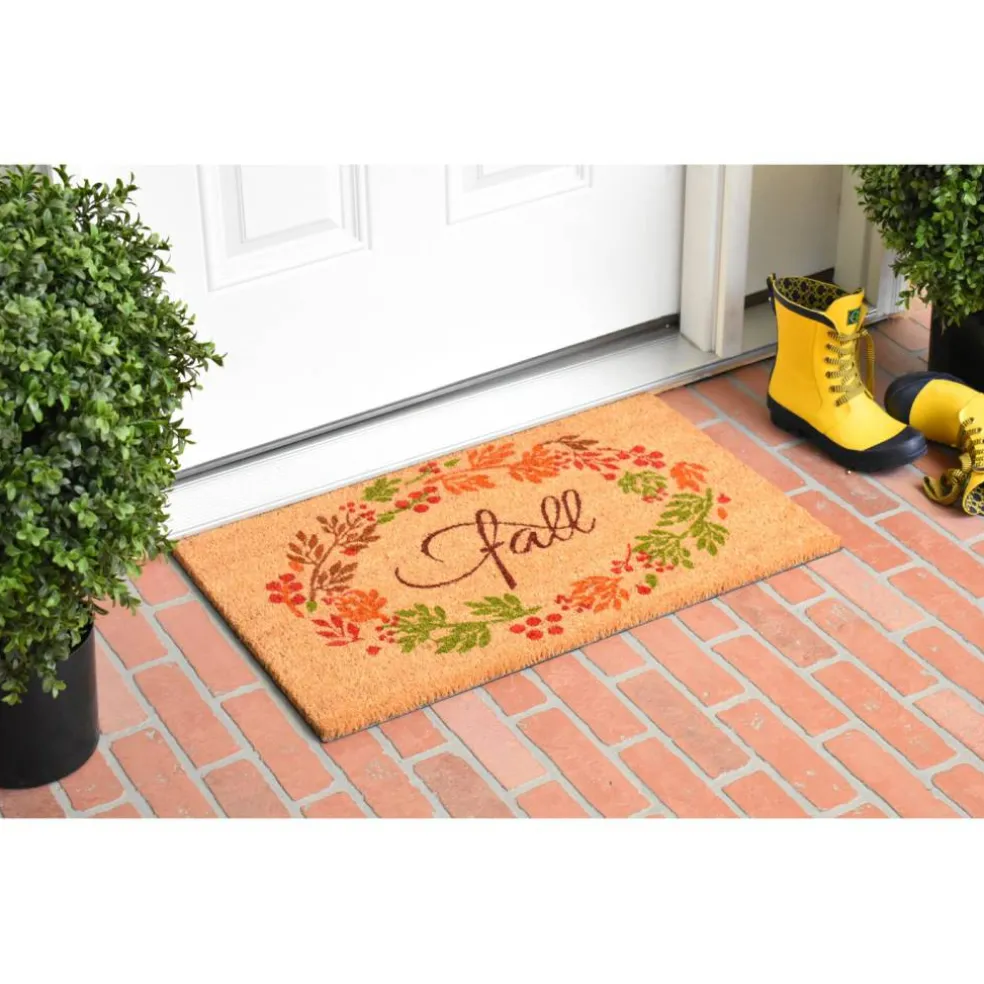 Fall Wreath Doormat
