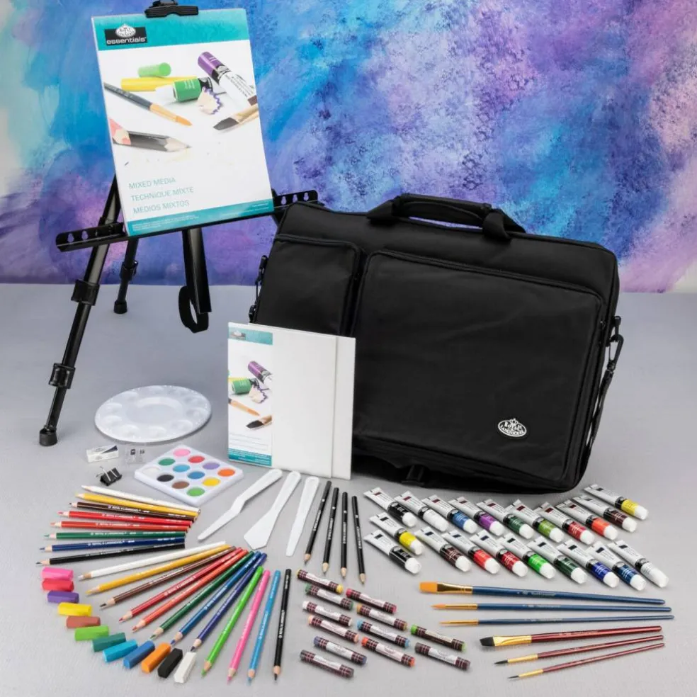 FA-2121 | Mixed Media Travel Art Set - 121pc