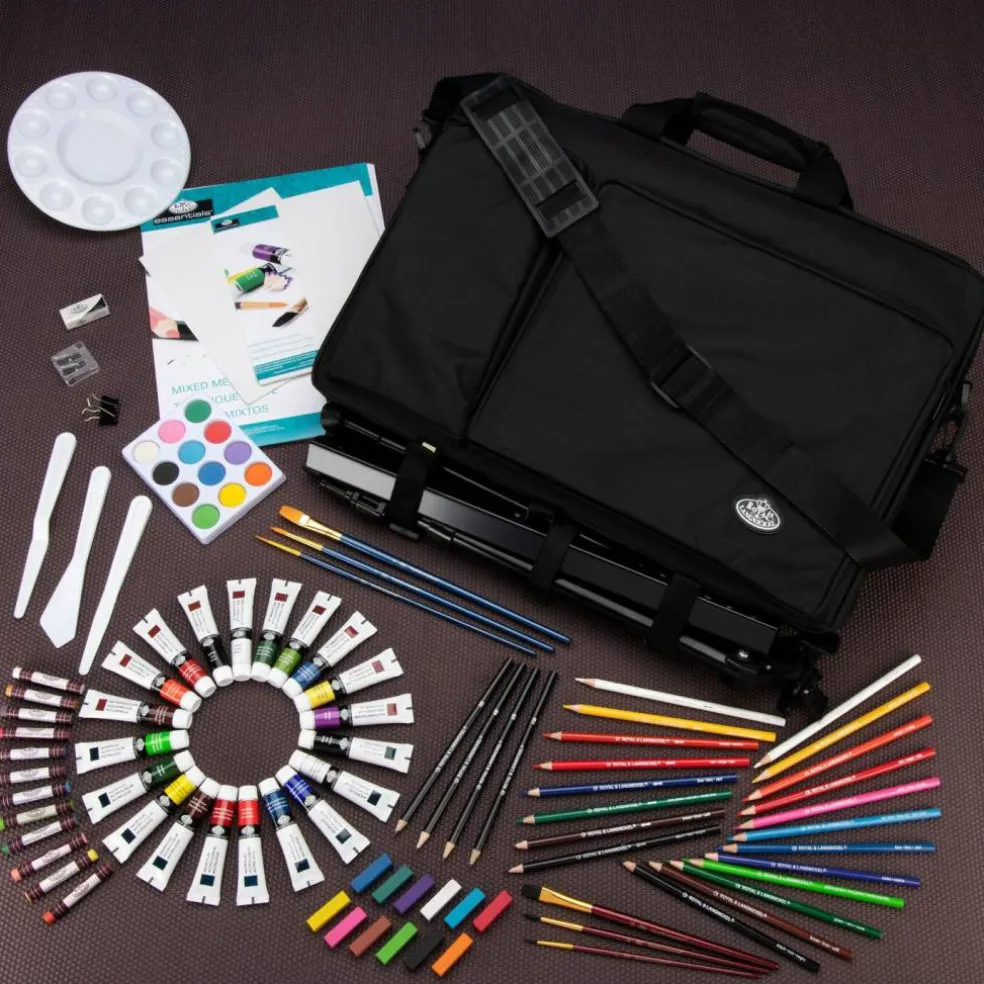 FA-2121 | Mixed Media Travel Art Set - 121pc