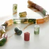 Fancy Jasper Tube Beads, 8mm by Bead Landing™