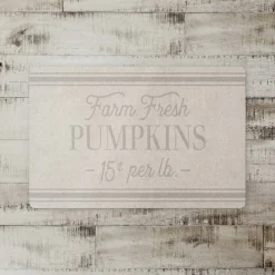 Farm Fresh Pumpkins Floor Mat