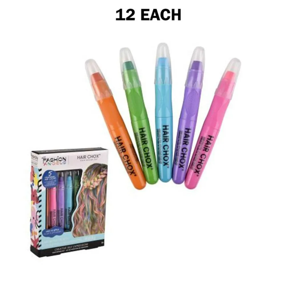 Fashion Hair Chalk Pen 5 Piece Set