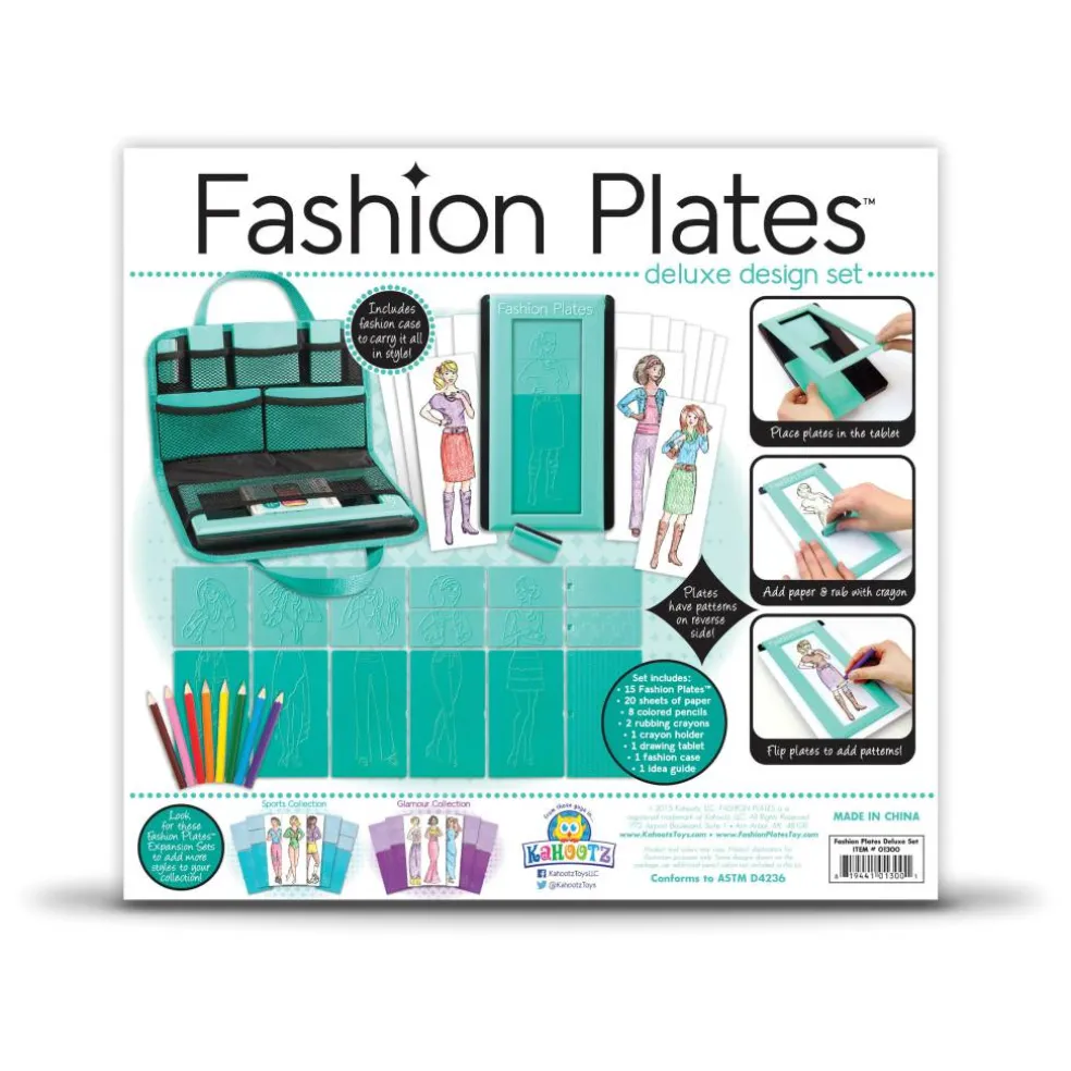 Fashion Plates Deluxe Design Set