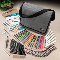FA-59962 | Sketch & Draw Artist Satchel Art Set 165pc